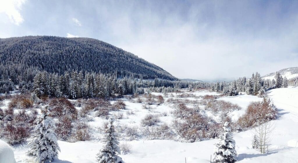 Summit County after a big snow storm