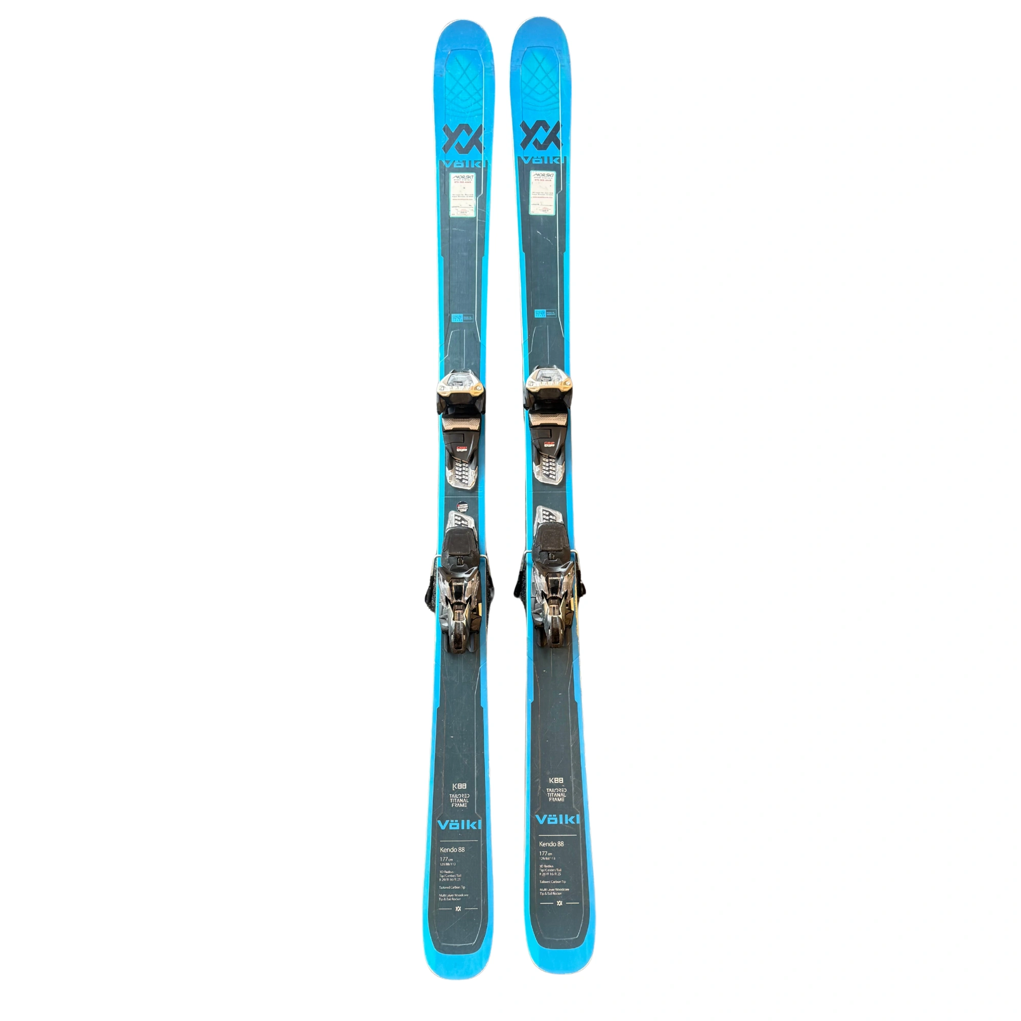 Featured image for “Used 2023 Volkl Kendo 88 - 177cm w/ Marker Griffon 13 binding - Good”