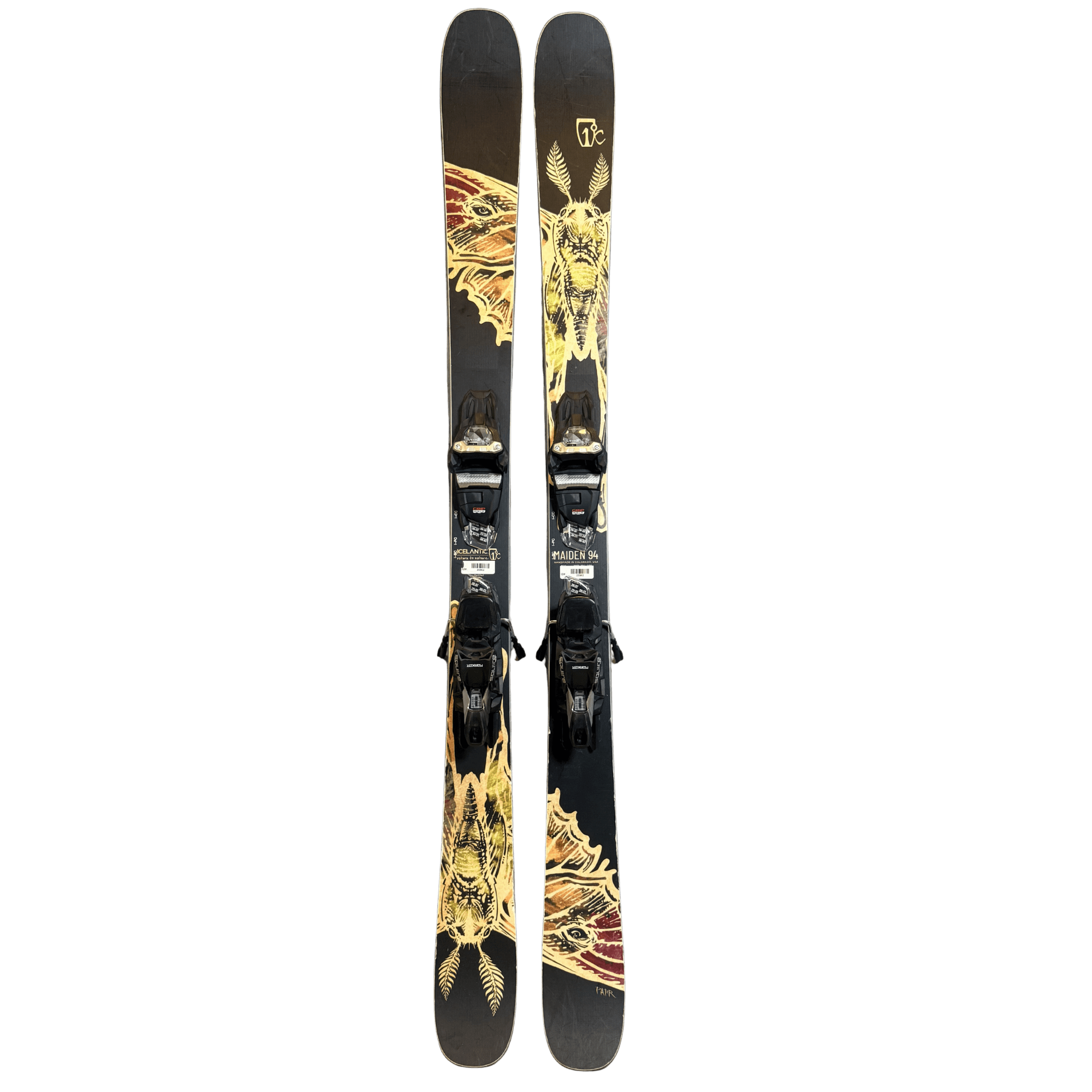 Featured image for “Used 2026 Icelantic Maiden 94 155cm  w/ Marker Squire 11 TCX (Excellent)”
