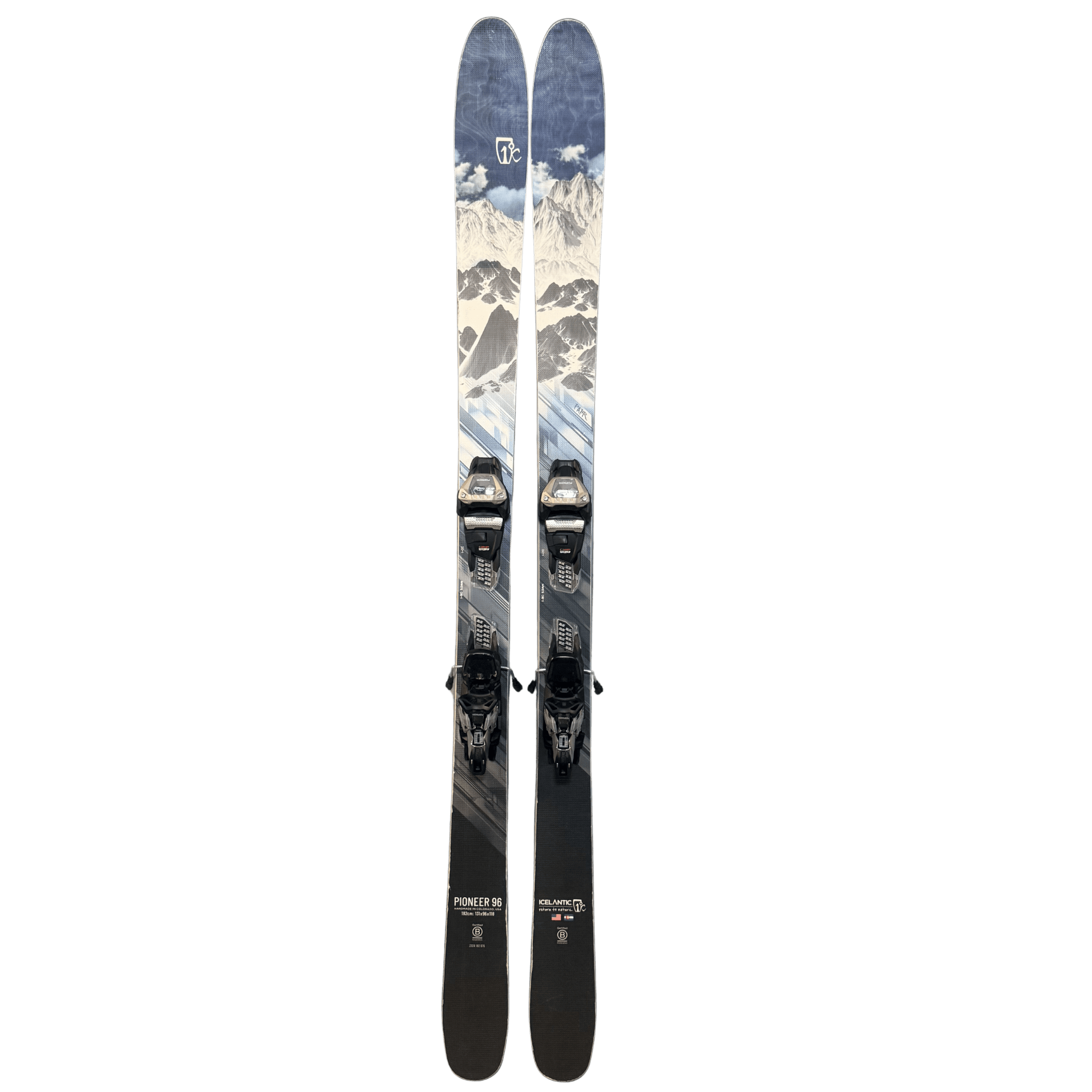 Featured image for “Used 2024 Icelantic Pioneer 96 182cm w/ Marker Griffon 13 TCX (Excellent)”